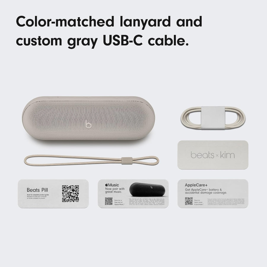 Beats Pill x Kim Kardashian Light Grey