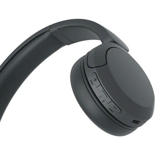 Sony WH-CH520 Black control and side view