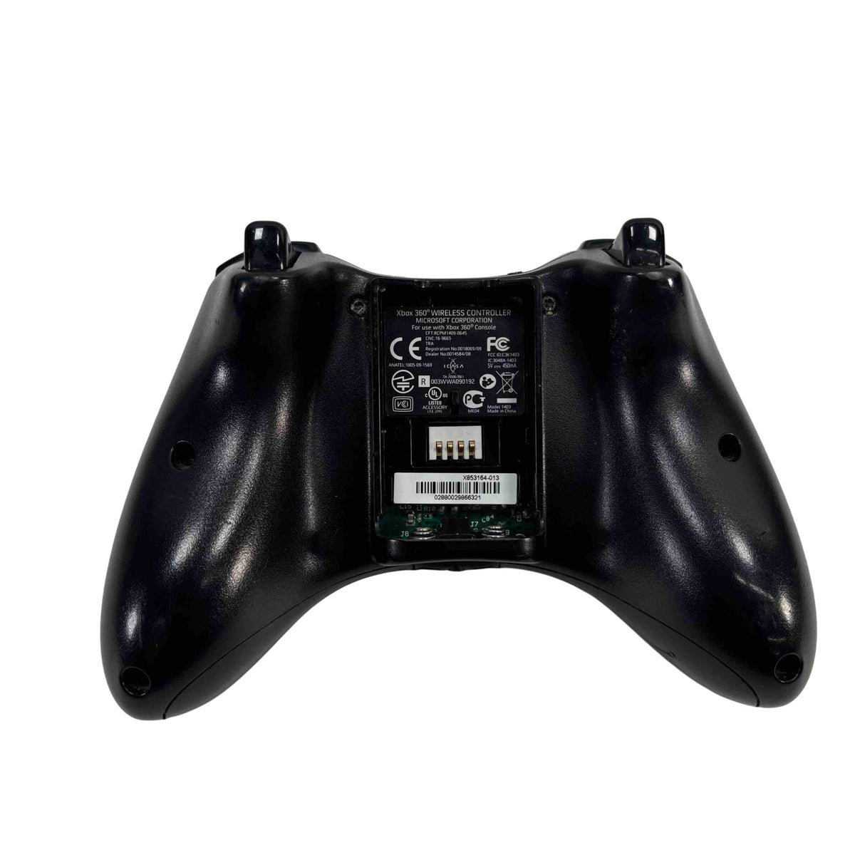Microsoft Xbox 360 Wireless Controller rear