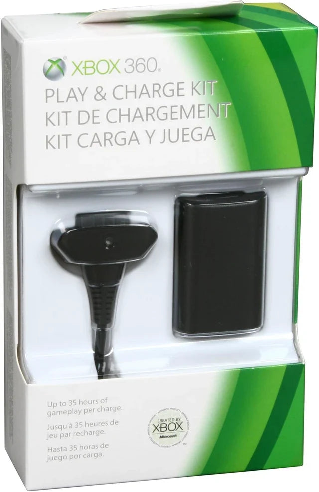 Xbox 360 Play and Charge Kit retail package