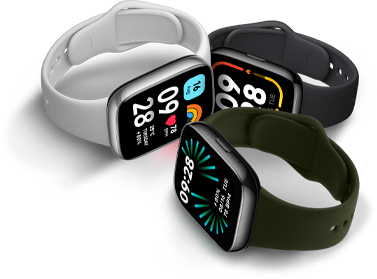Redmi Watch 3 Active Charcoal Black official view
