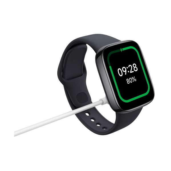 Redmi Watch 3 Active Charcoal Black charging